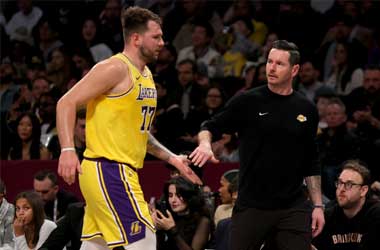 Shorthanded Lakers Collapse in Second Half, Fall to Nets 111-108